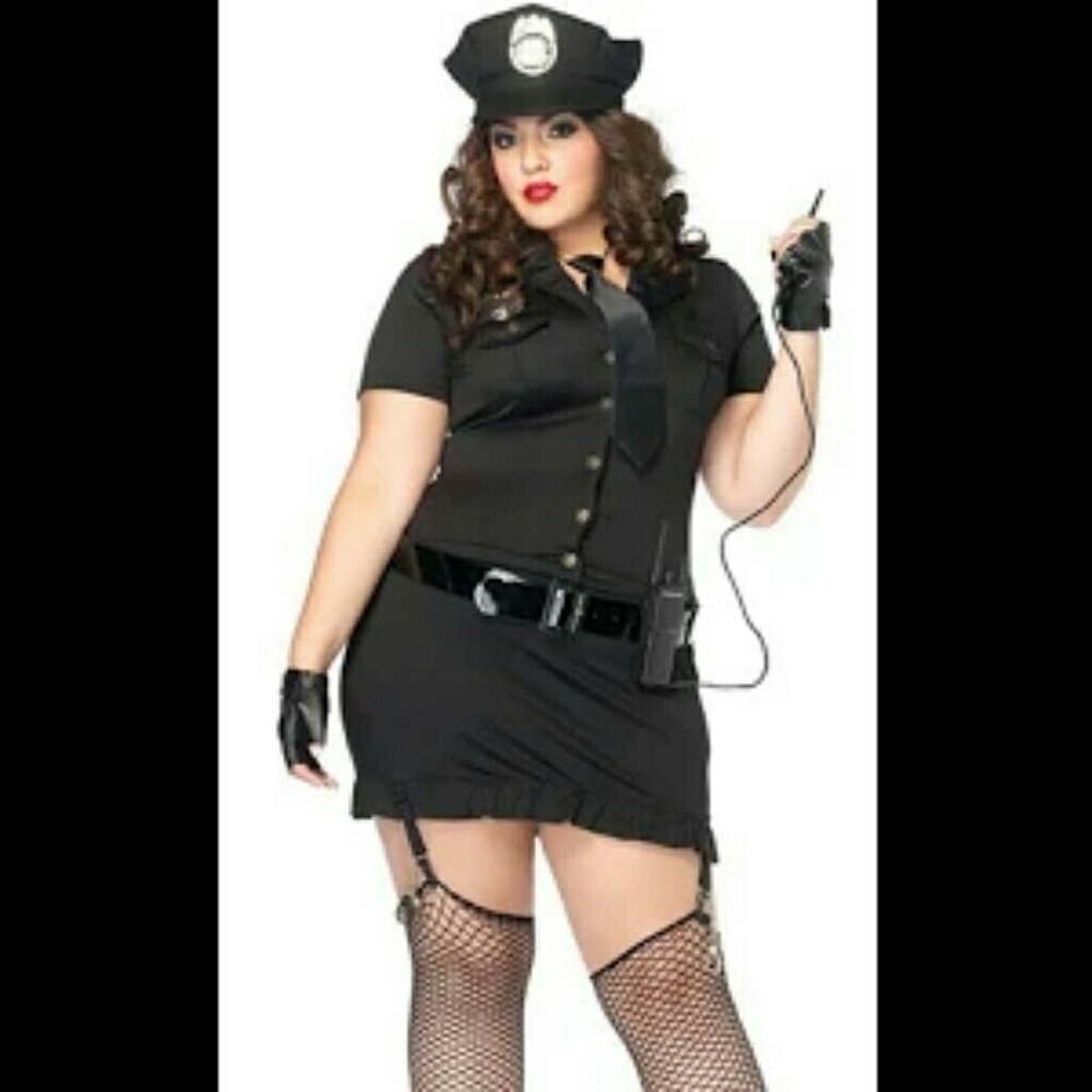 Plus Size Police Officer Costume